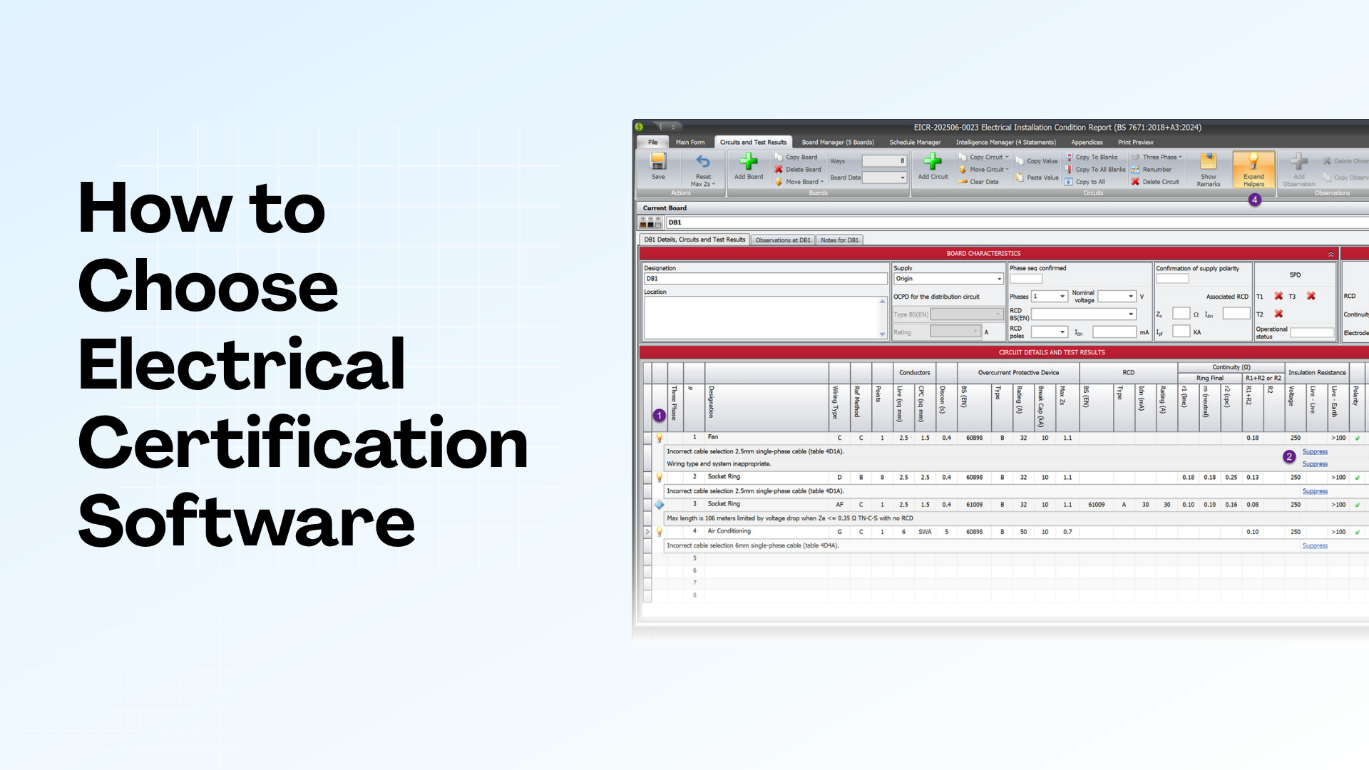How to Choose Electrical Certification Software